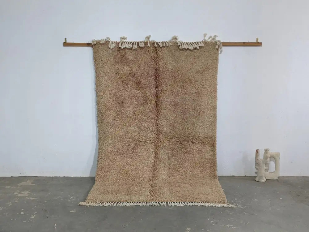 Beige Plush Beni Ouarain Rug