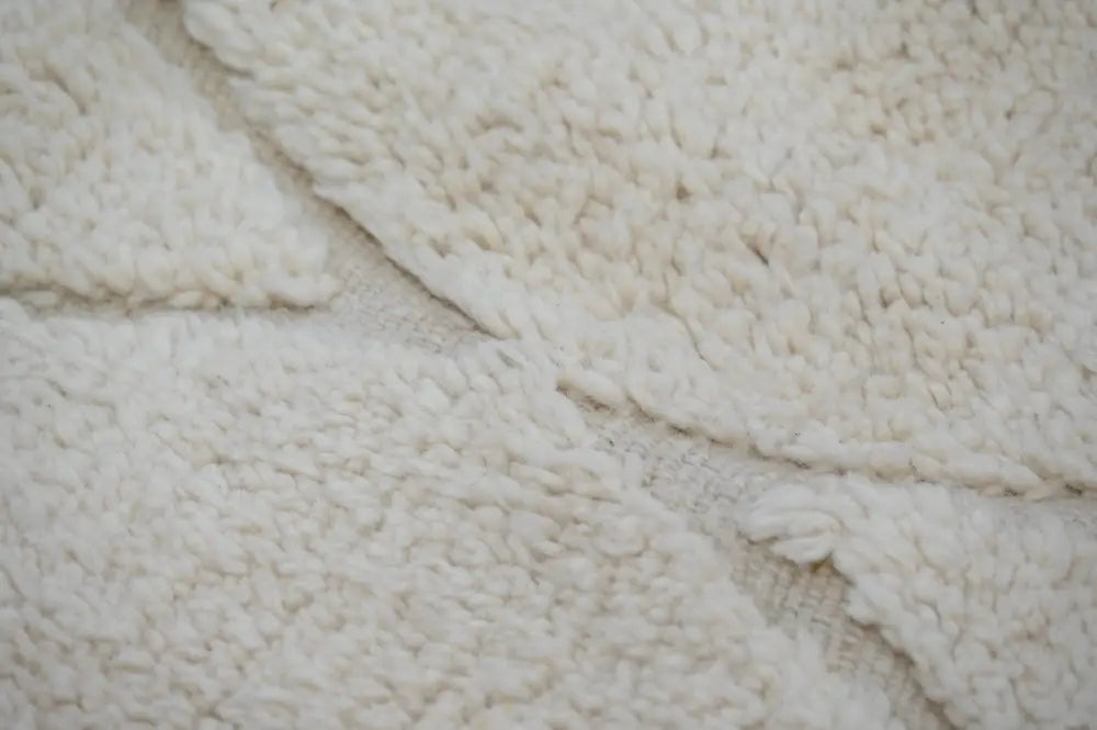 Beige Beni Ouarain Living Rug
