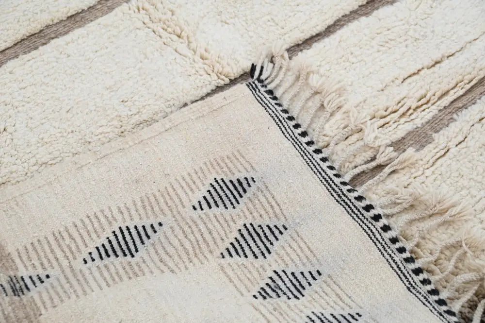 Beige Gray Beni Rug