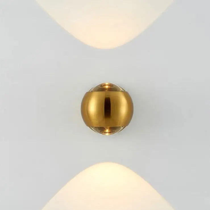 Brass Moroccan Wall Lamp