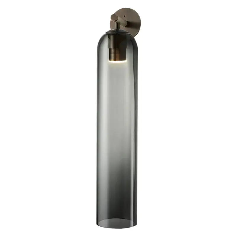 Smoked Glass Wall Sconce