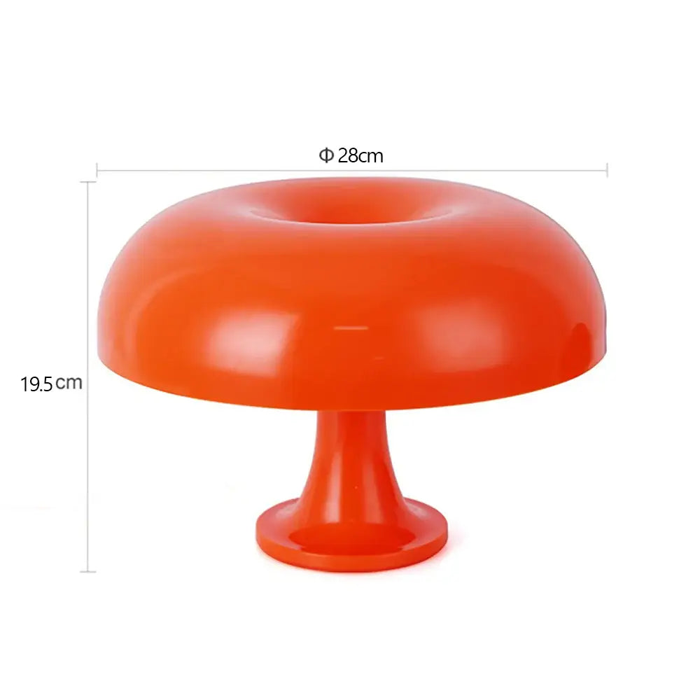 Orange Mushroom Table Lamp