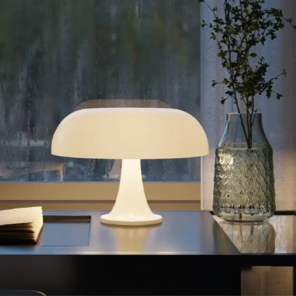 Orange Mushroom Table Lamp