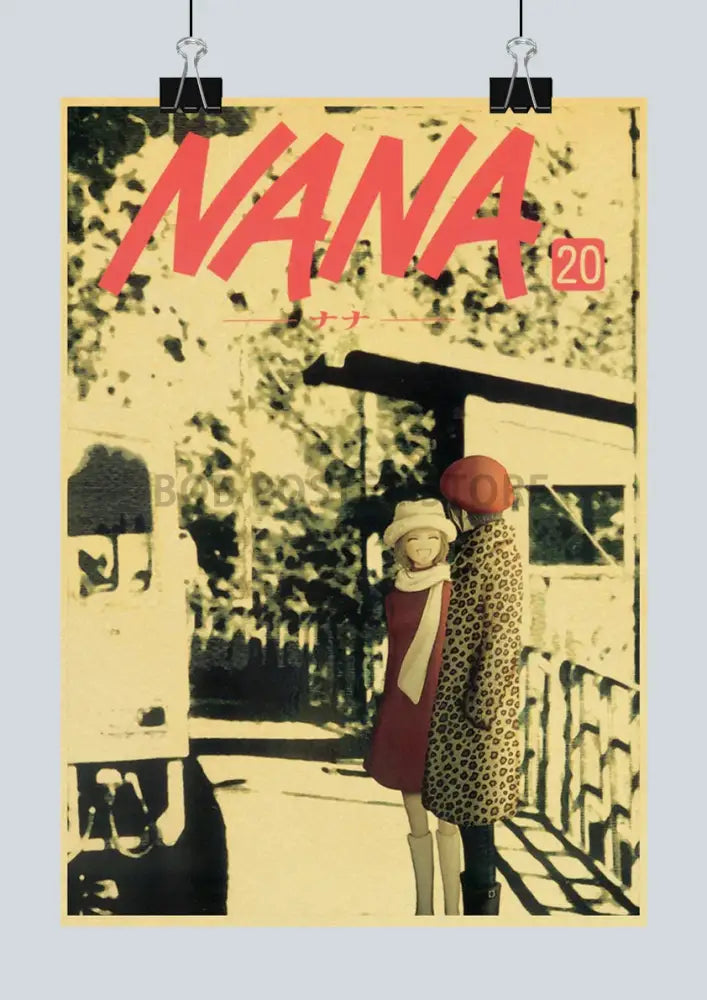 Kraft Paper Anime Decor