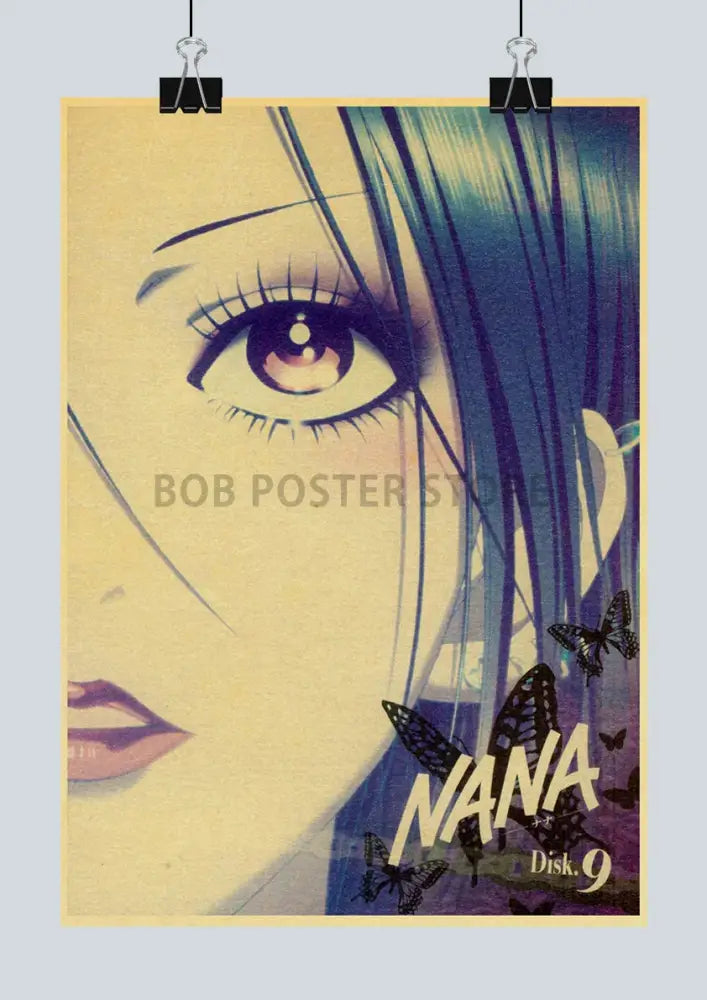 Kraft Paper Anime Decor