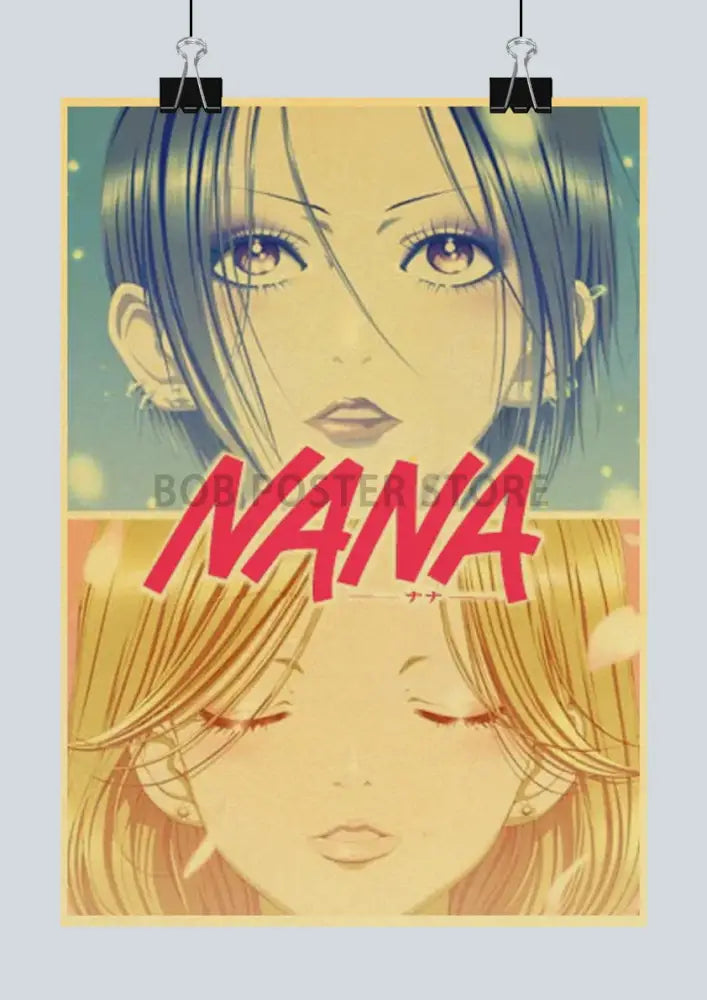 Yellow Red Anime Posters