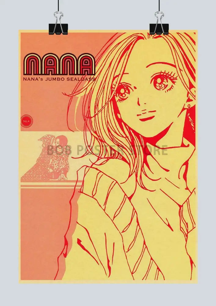 Vintage Anime Wall Poster