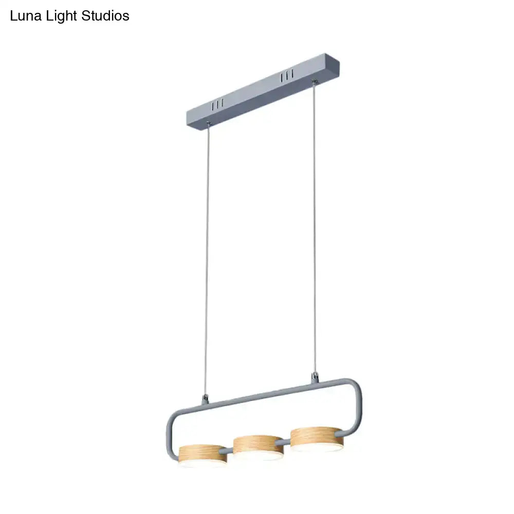 Mint Wood Pendant Light