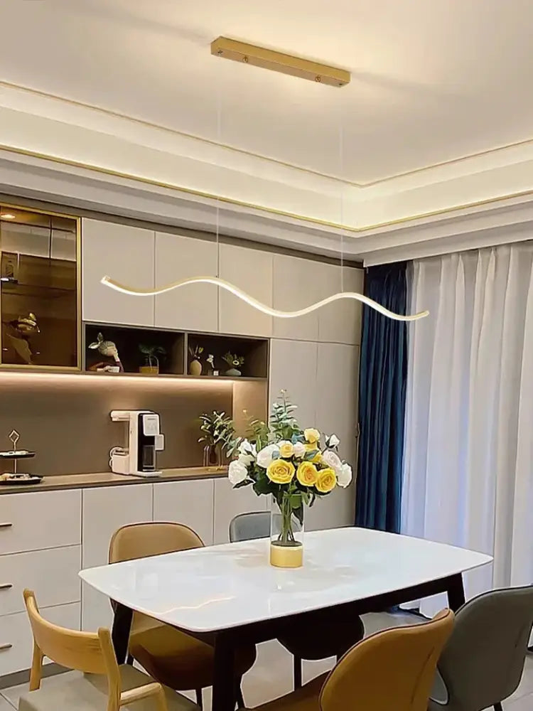 Black Nordic 3-Light Pendant for Dining Room