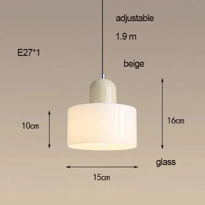 Olive Glass Pendant Chandelier
