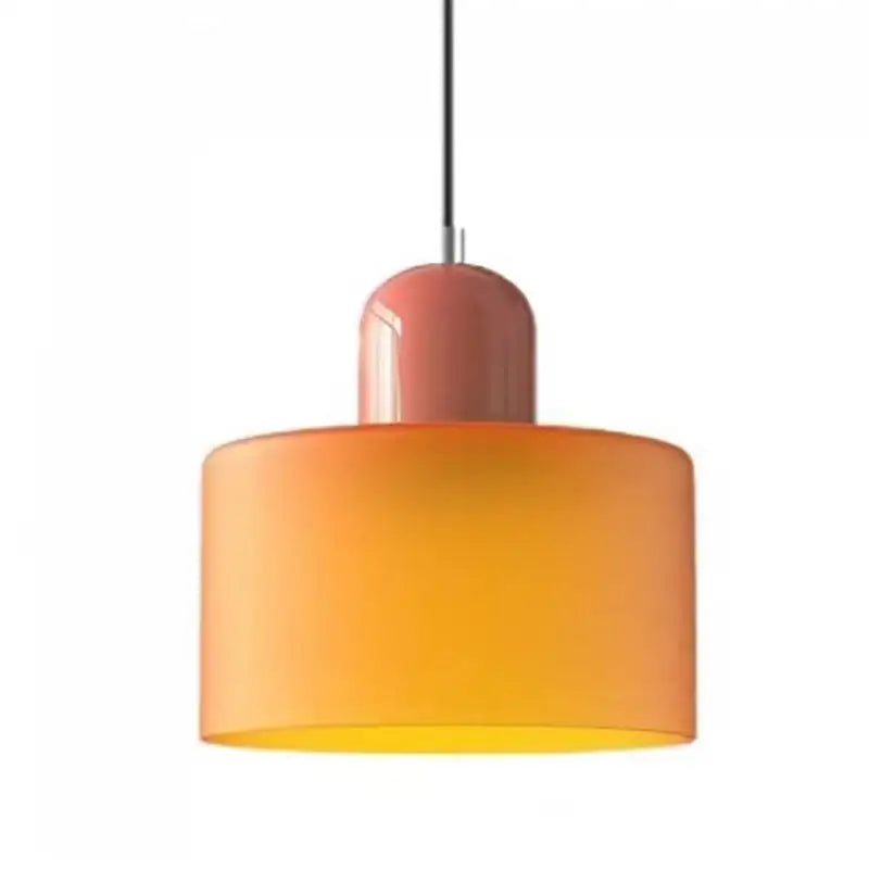 Olive Glass Pendant Chandelier