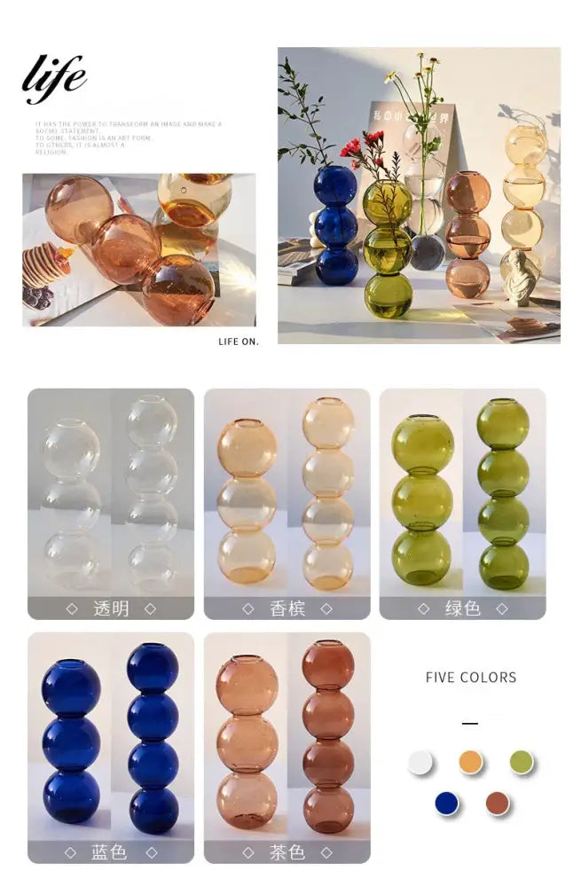 Nordic Glass Vase