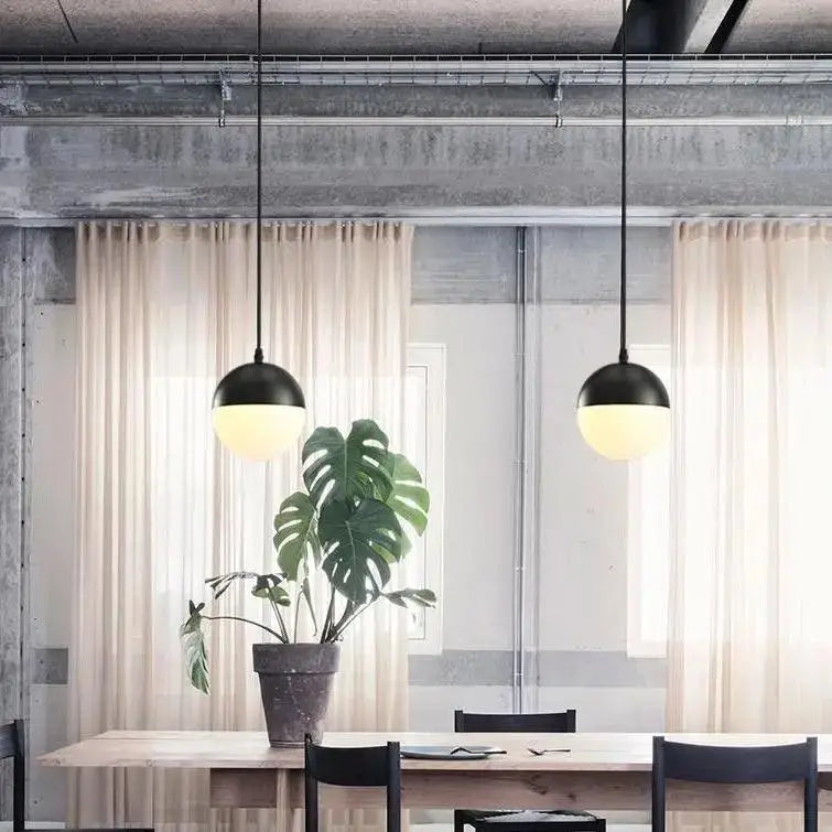 Black Industrial Kitchen Light