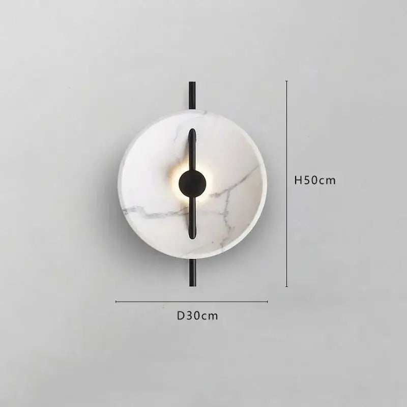Gold Black Wall Sconce