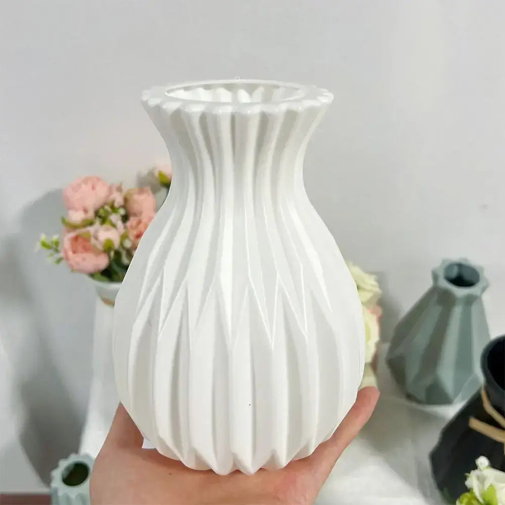 Multicolor Ceramic Flower Vase