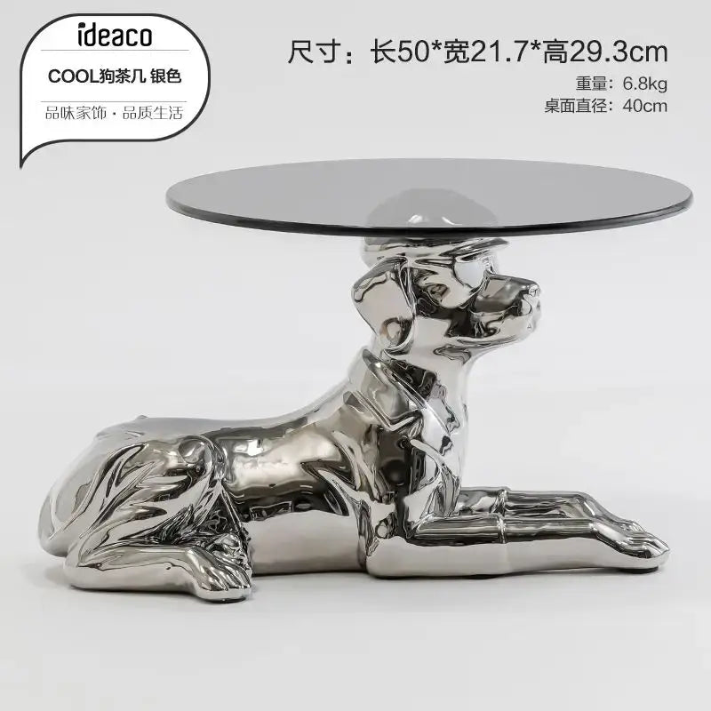 Gold Resin Octopus Table