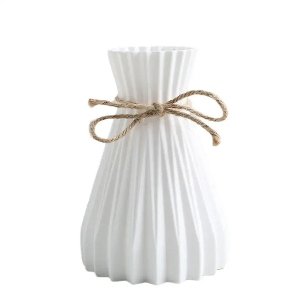 Pink Blue Origami Vase