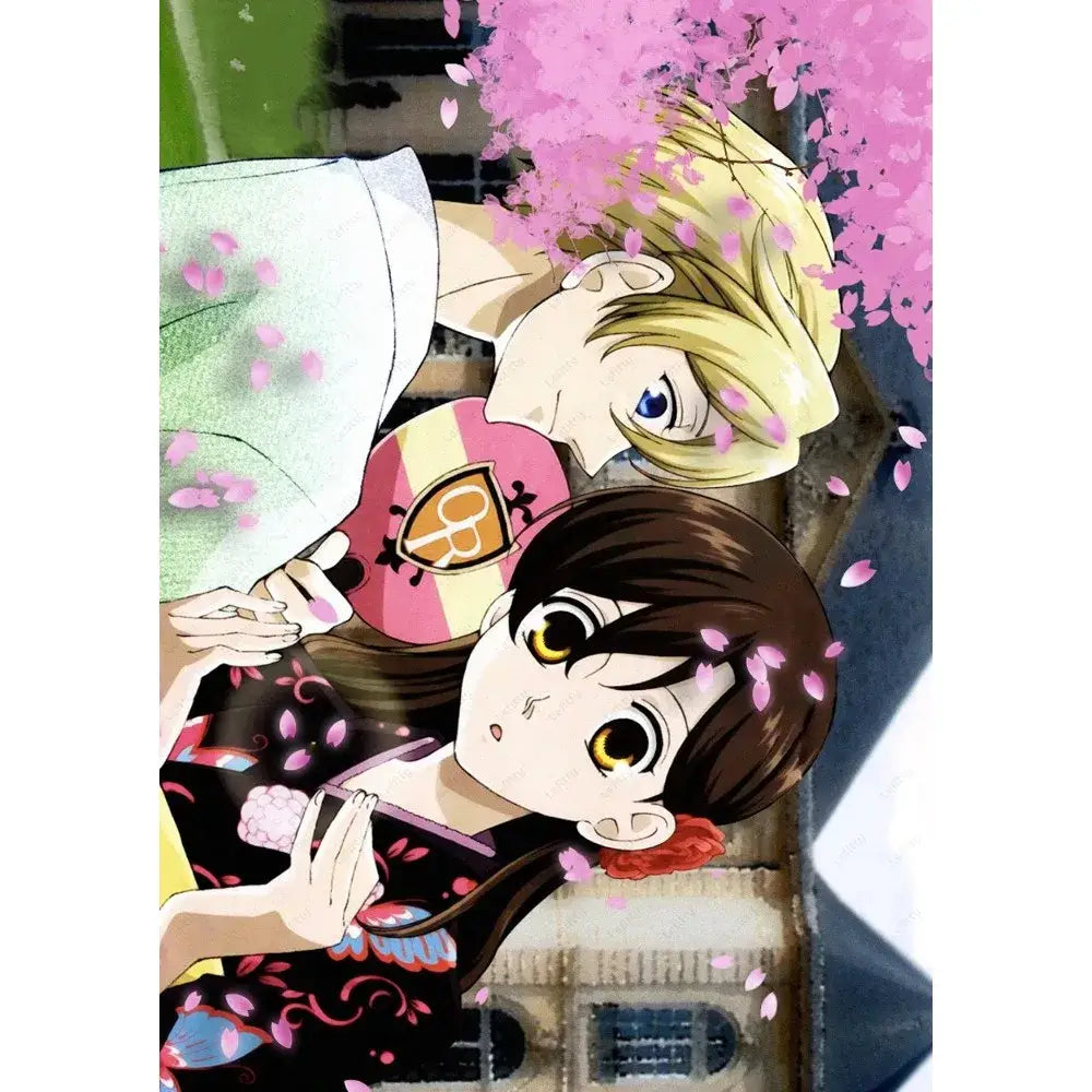 Pink Anime Poster Art