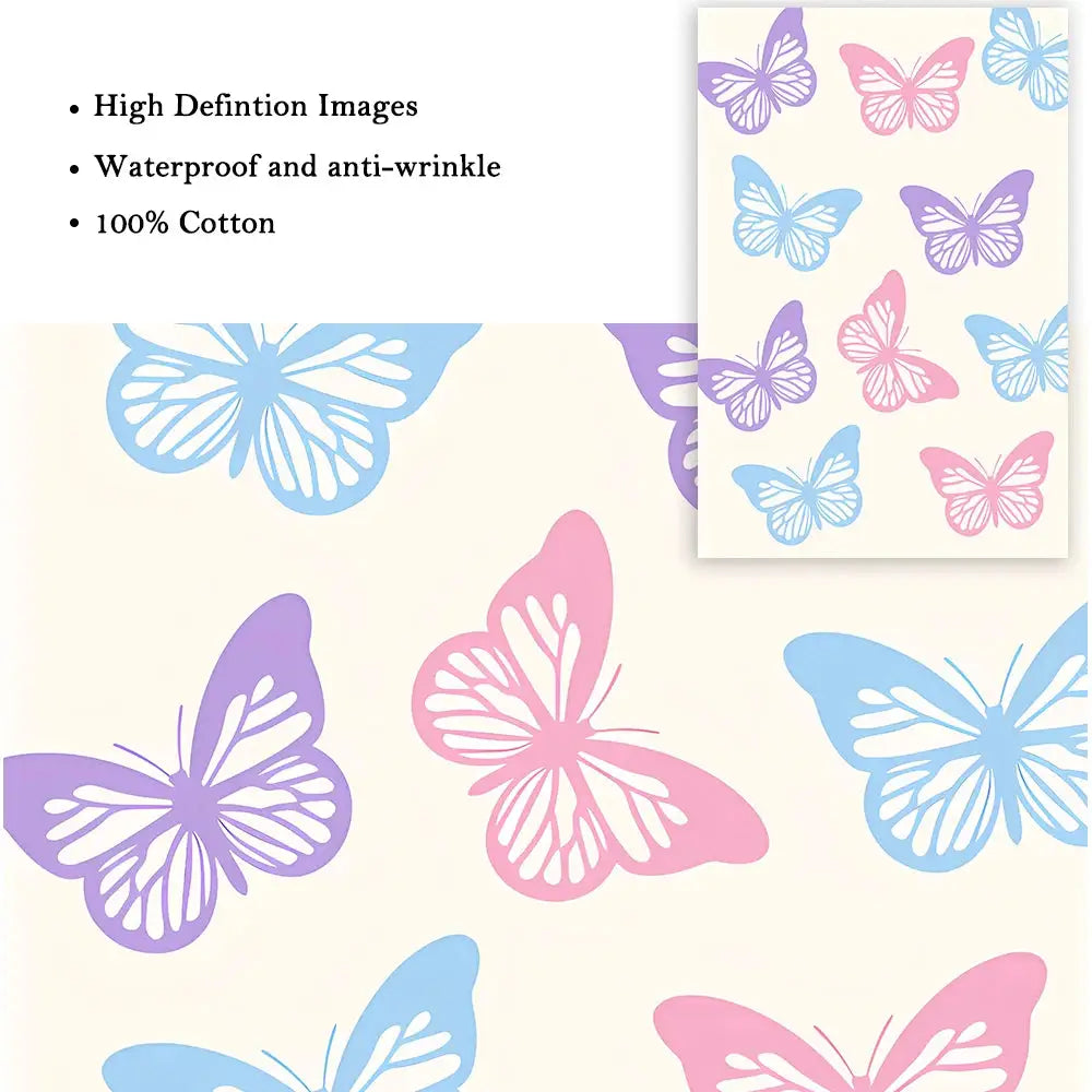 Blue Pink Eye Poster