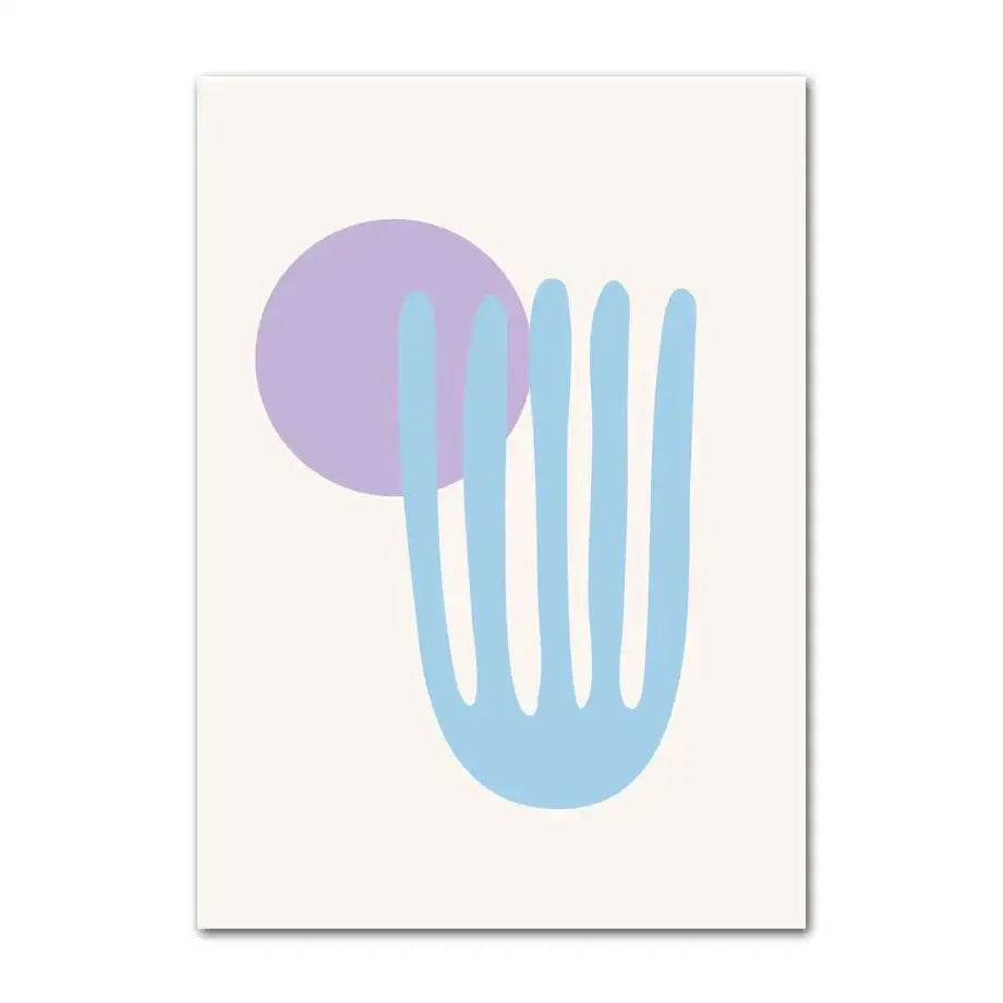 Pastel Flower Market Poster