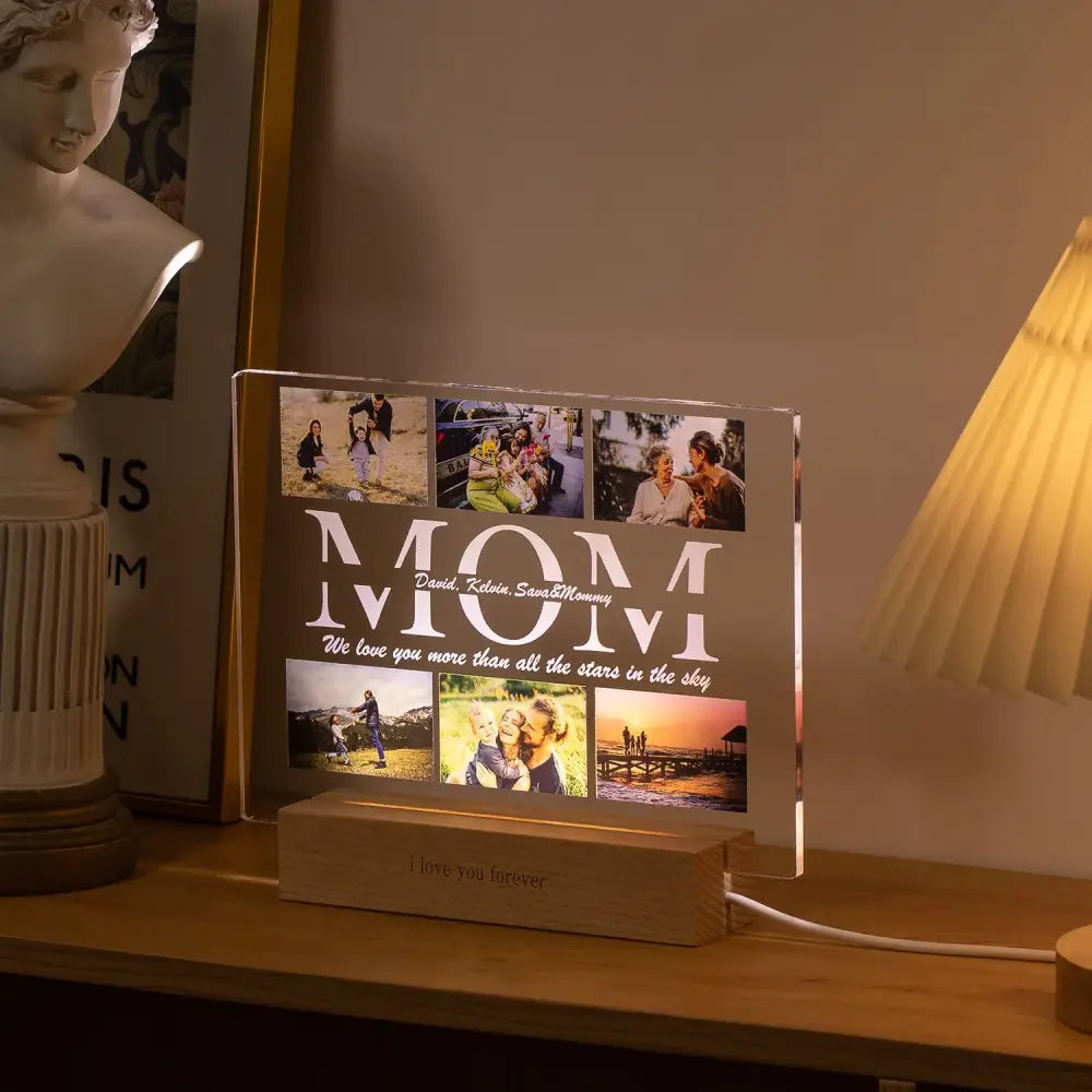 Custom Acrylic Photo Lamp