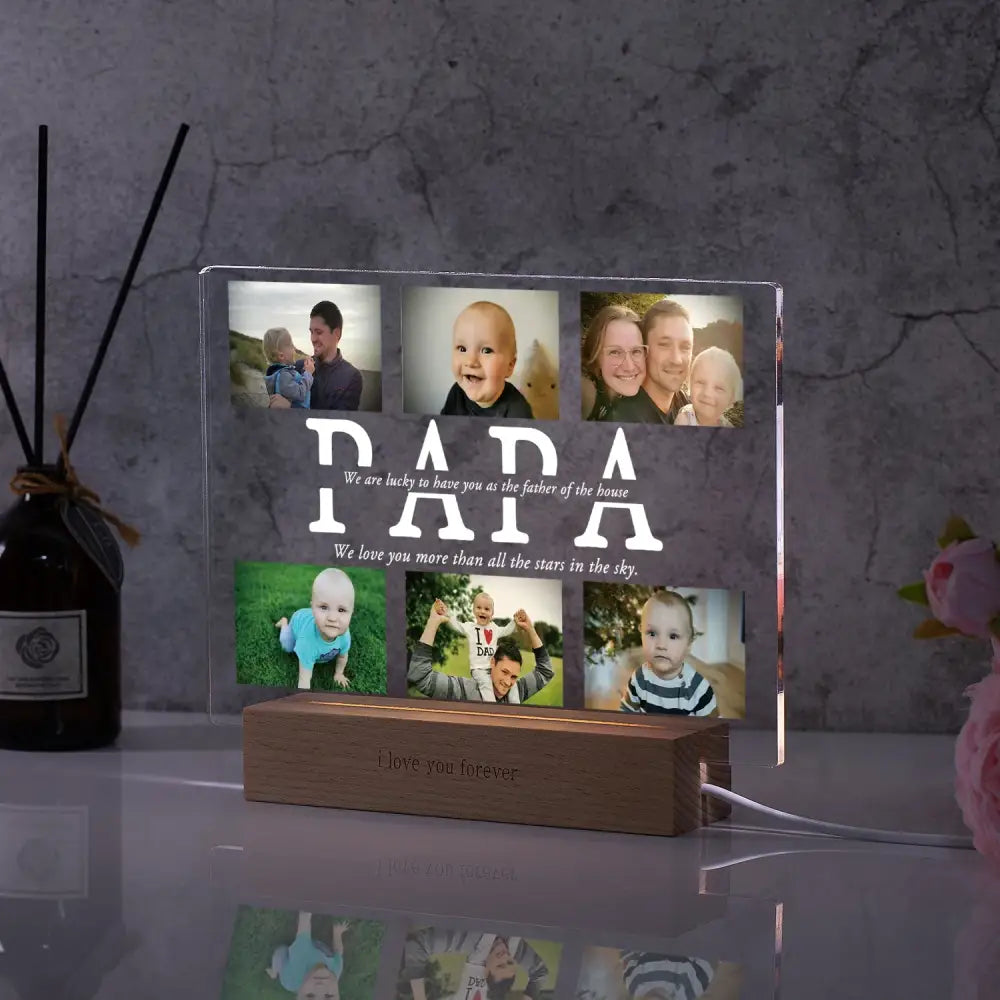 Custom Acrylic Photo Lamp
