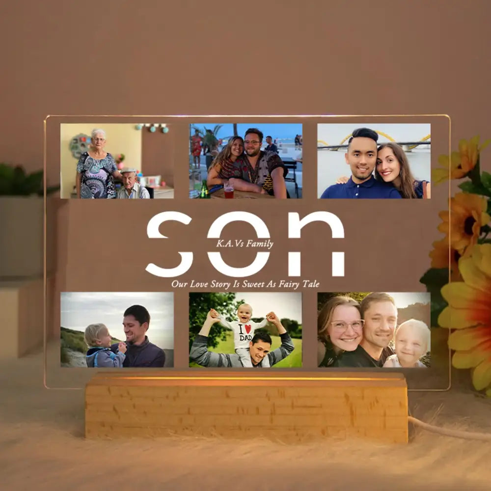 Custom Acrylic Photo Lamp