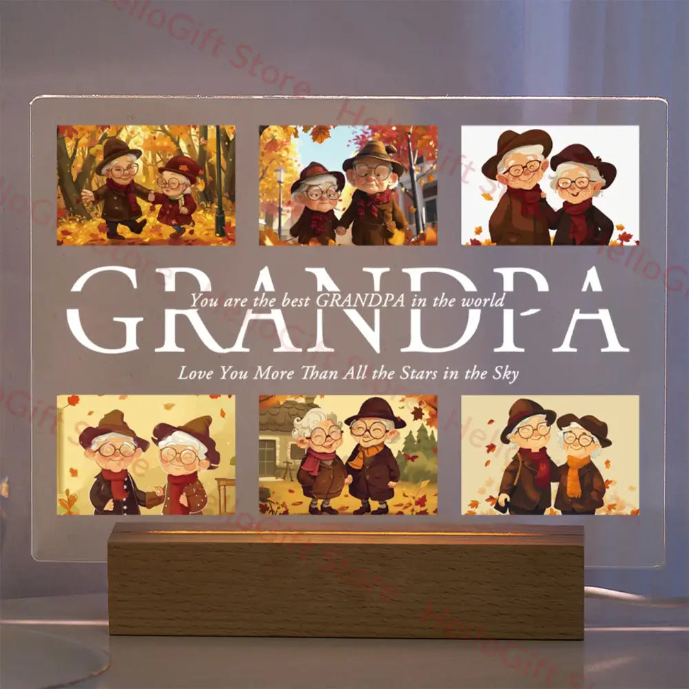 Custom Acrylic Photo Lamp