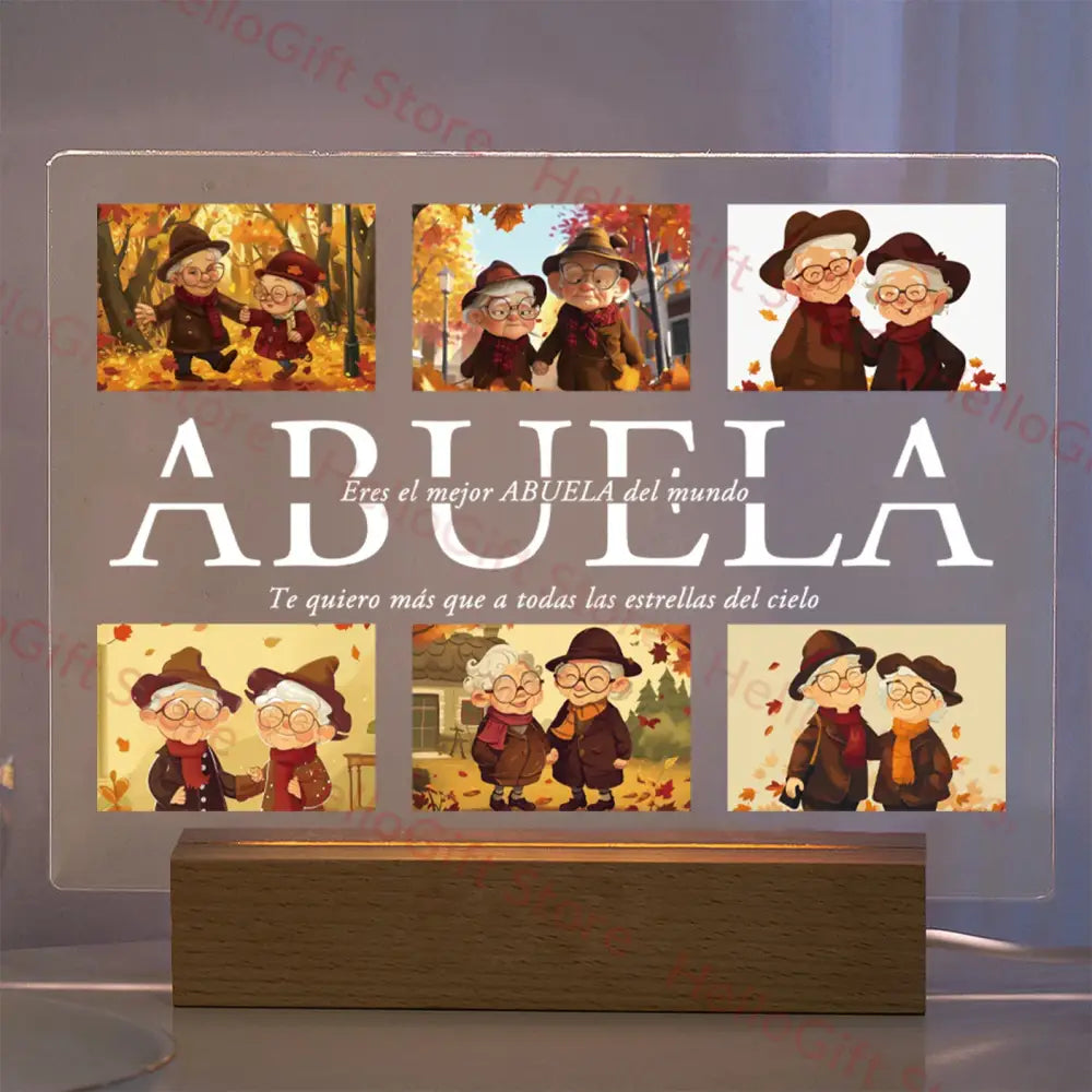 Custom Acrylic Photo Lamp