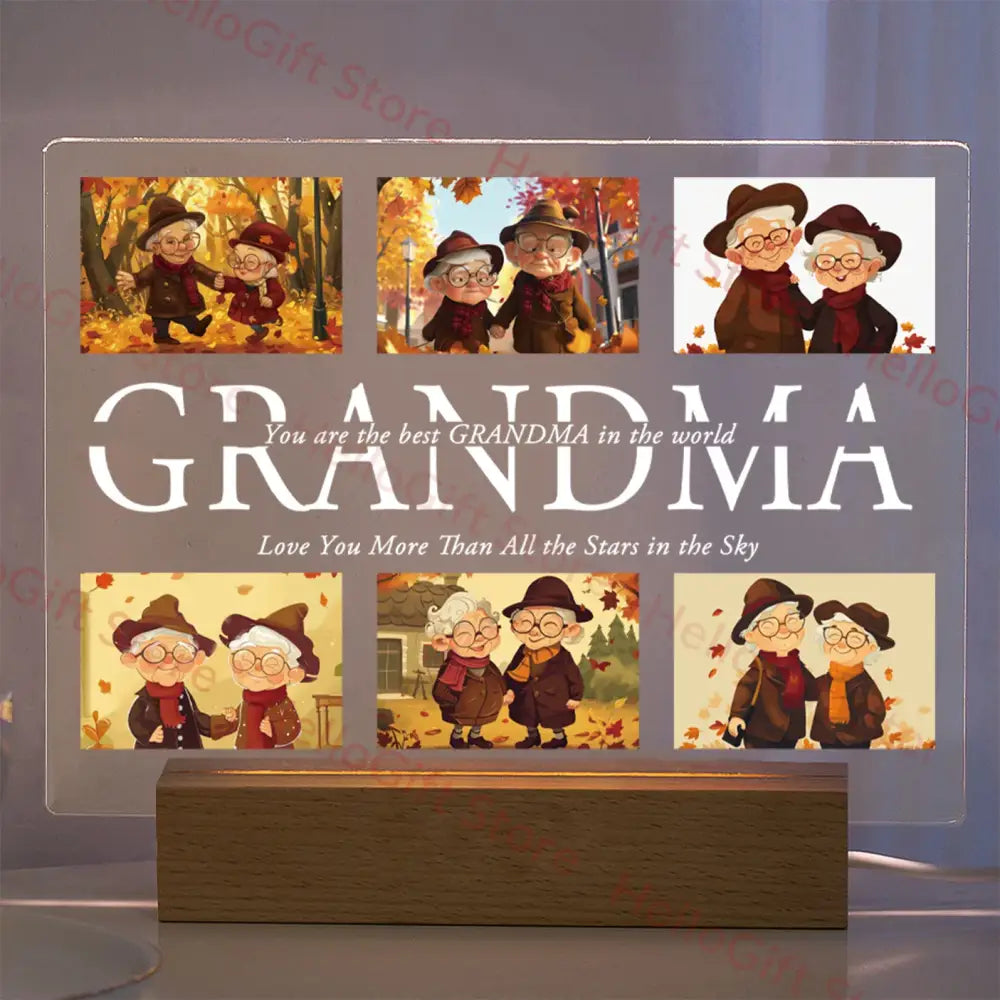 Custom Acrylic Photo Lamp
