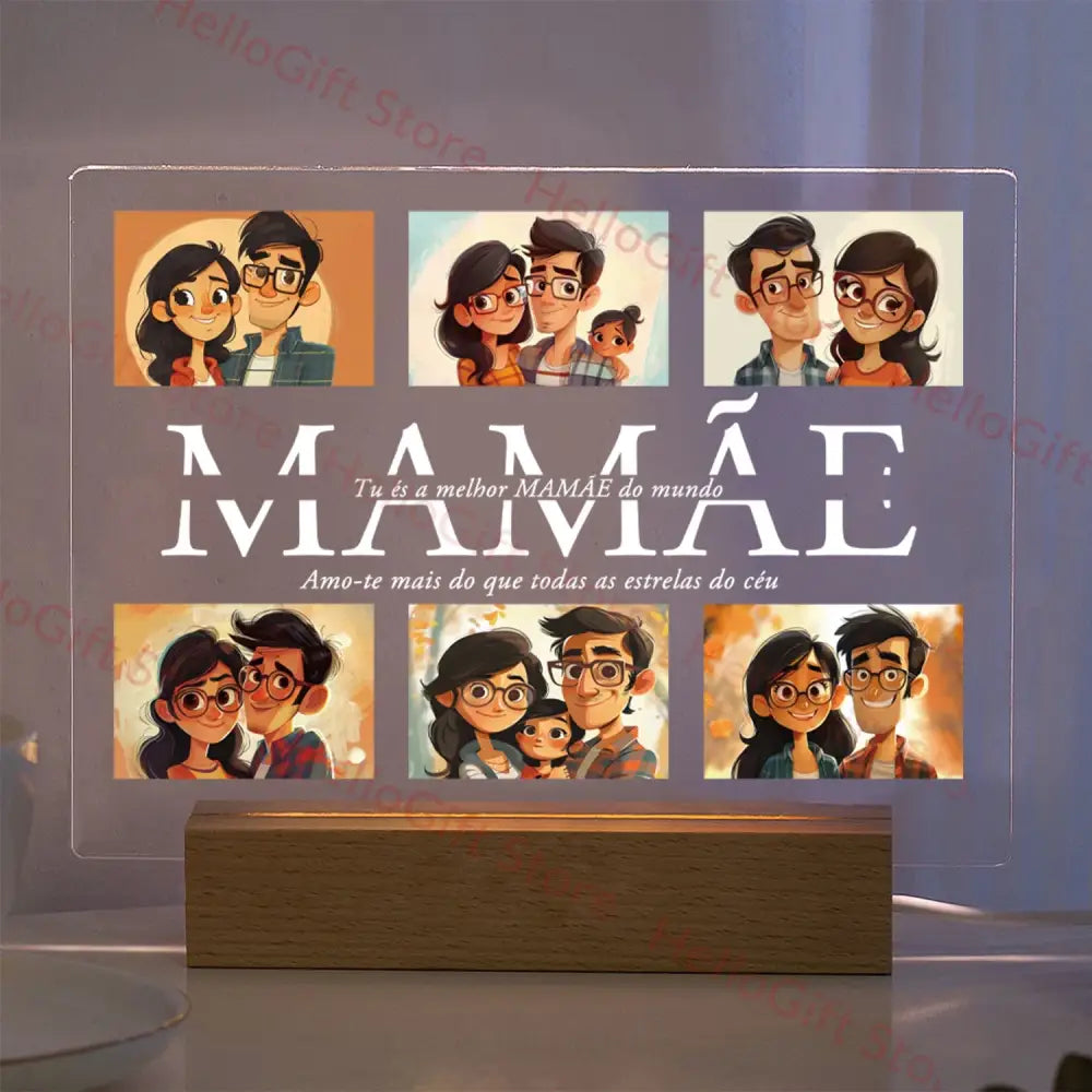 Custom Acrylic Photo Lamp