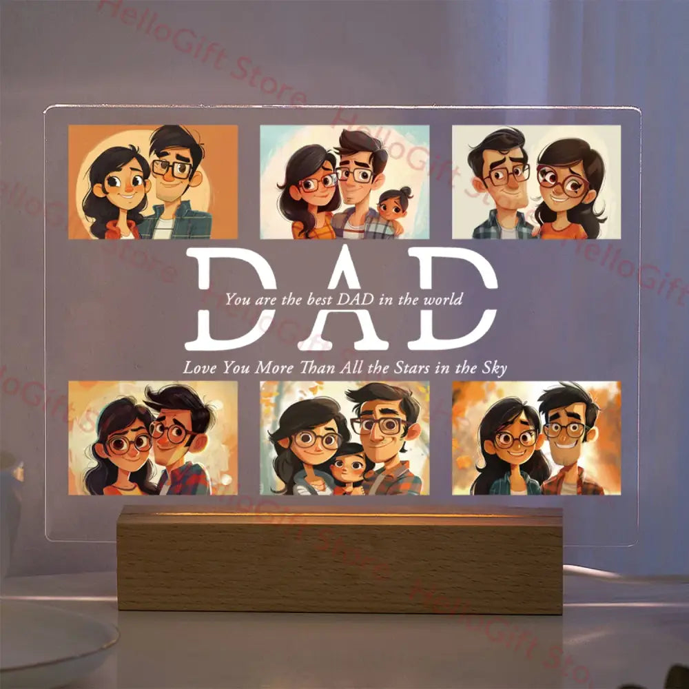 Custom Acrylic Photo Lamp