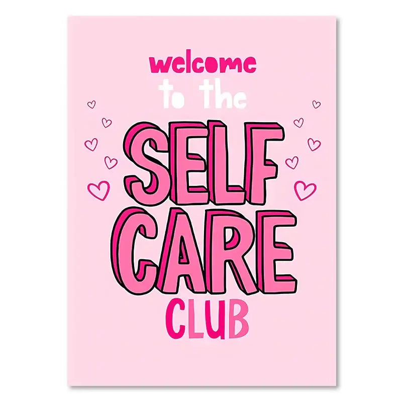 Pink Quote Art Set