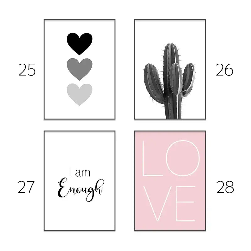 Pink Pineapple Wall Poster