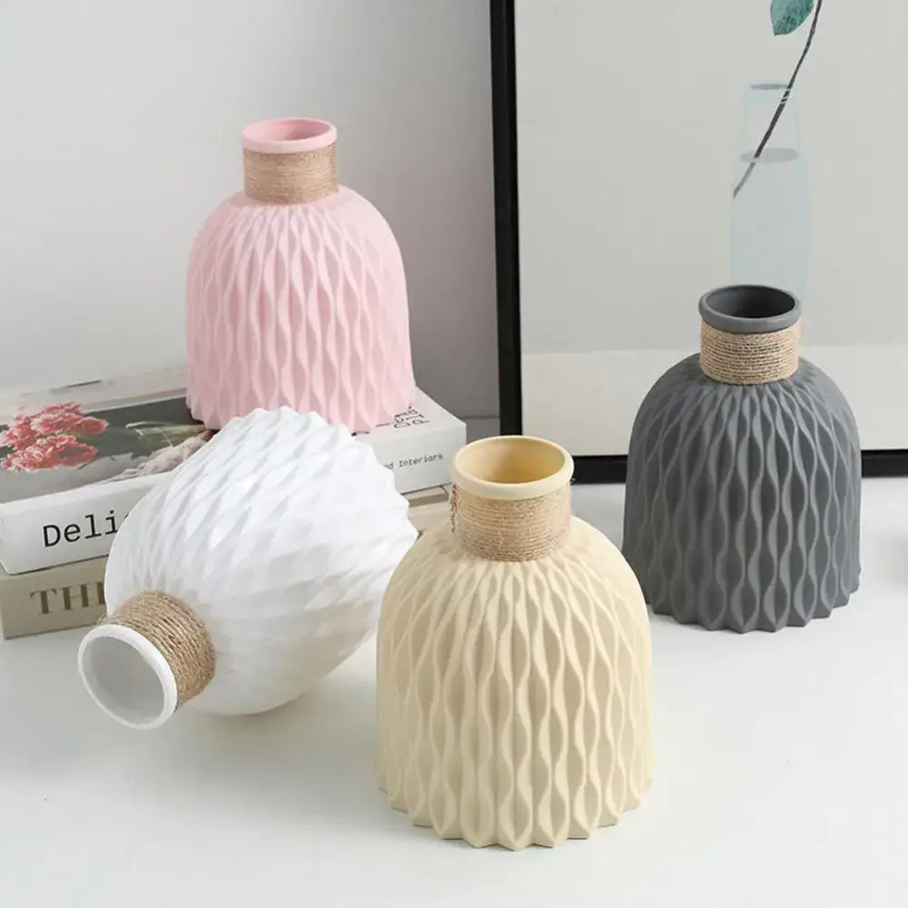 Pastel Ceramic Vase Set