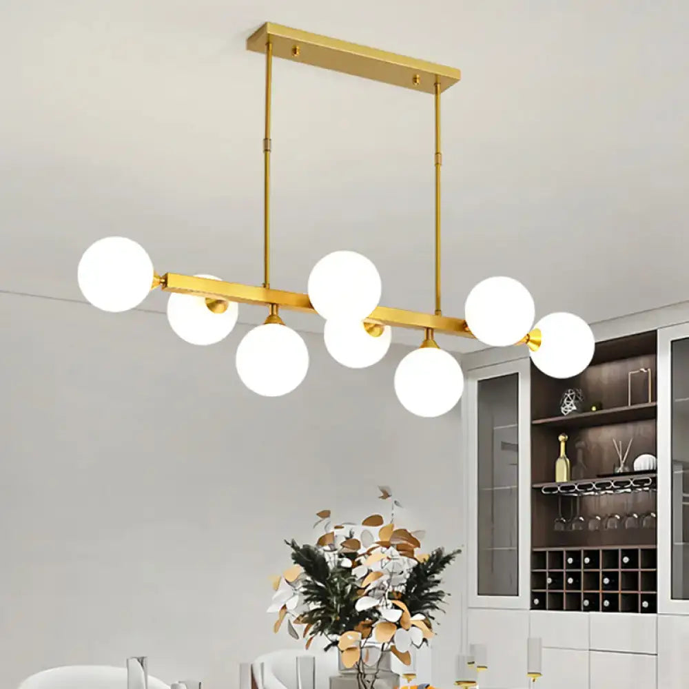Black Opaline Island Light