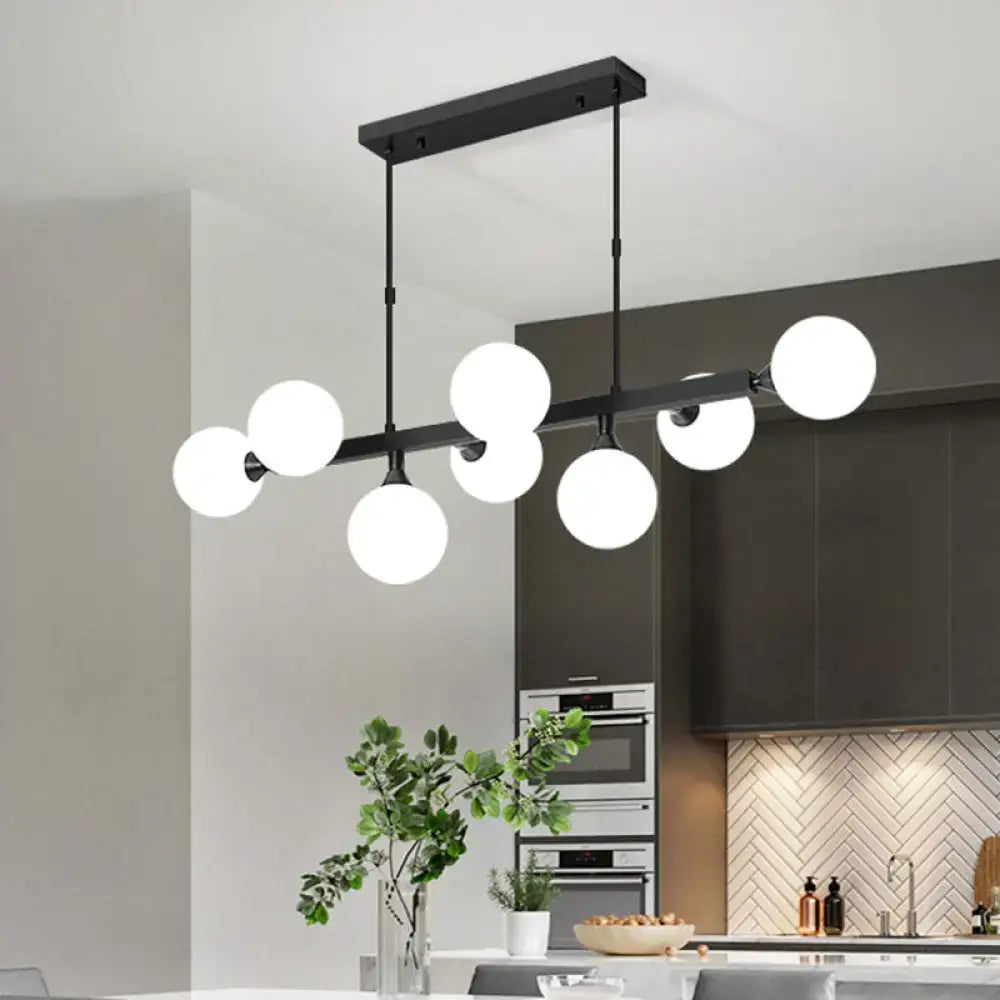 Black Opaline Island Light