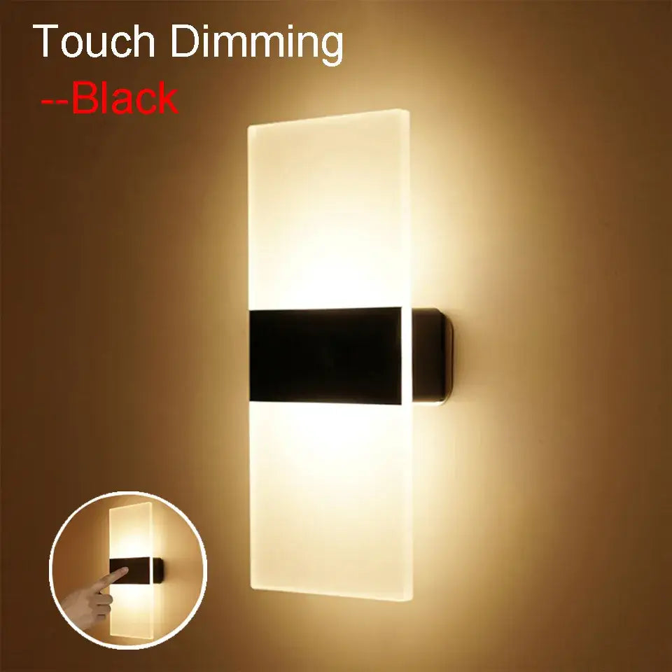 Black Rechargeable Wall Sconce