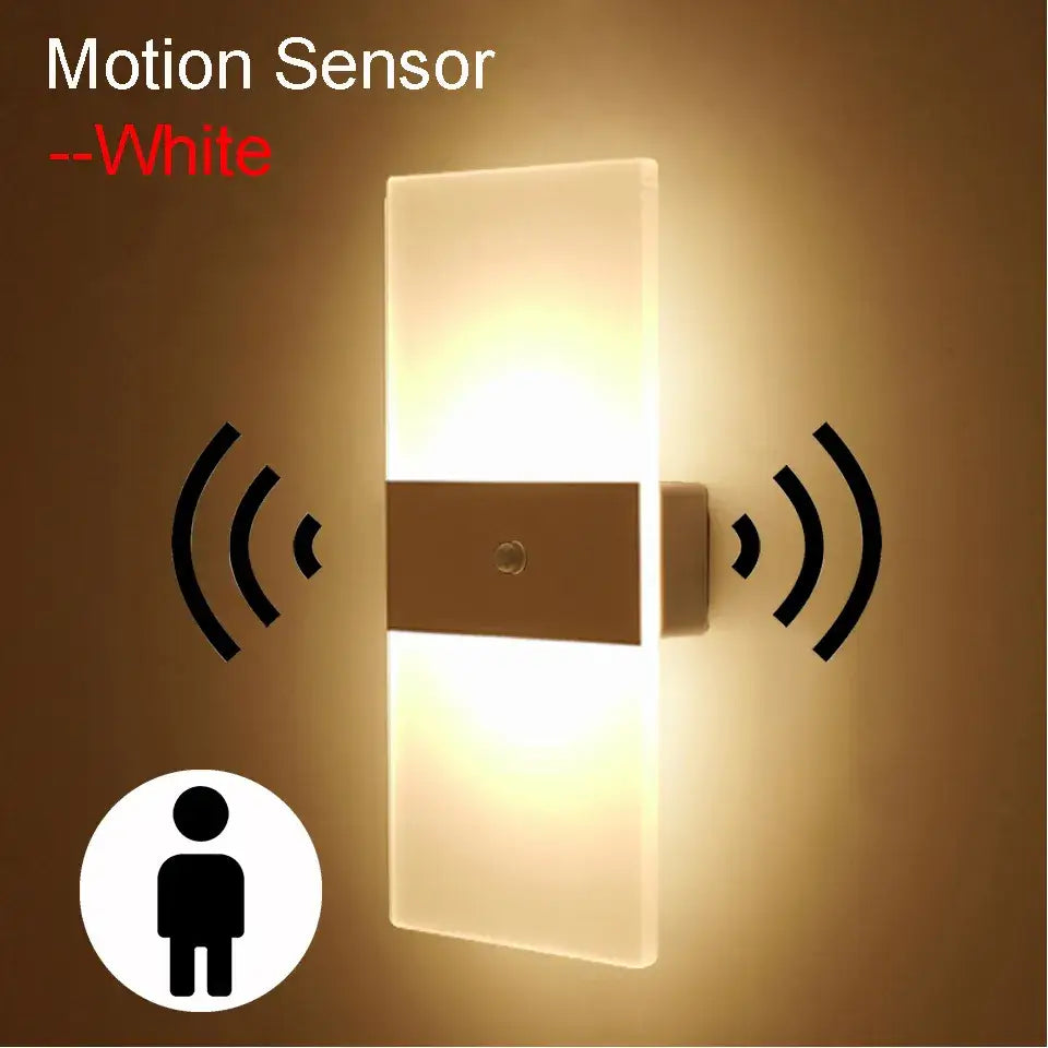 Black Rechargeable Wall Sconce