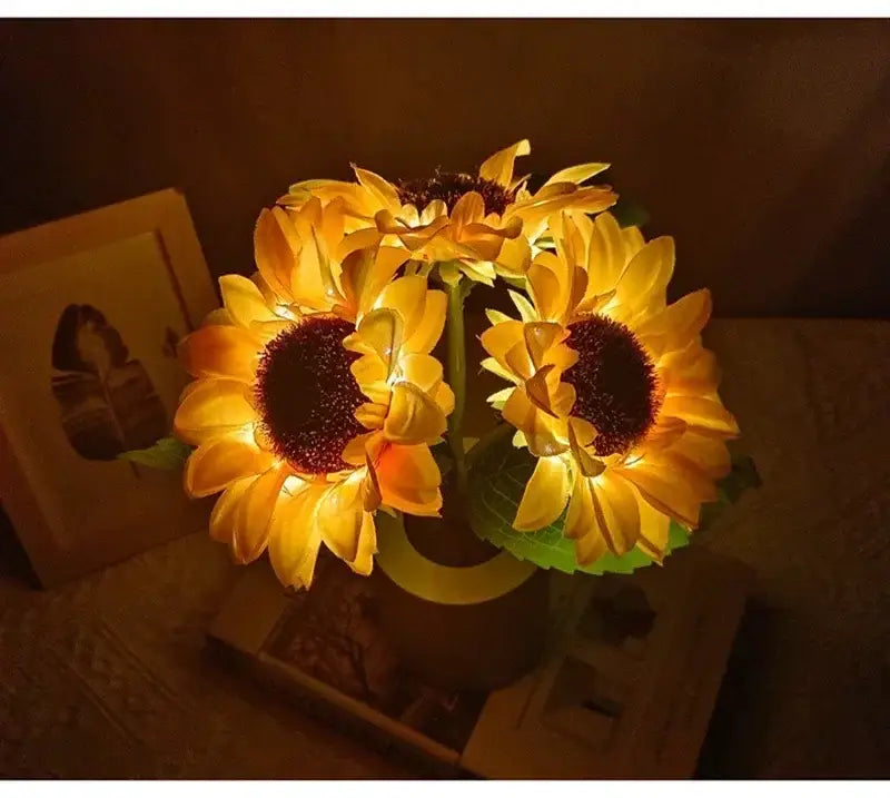 Yellow Blue LED Lamp