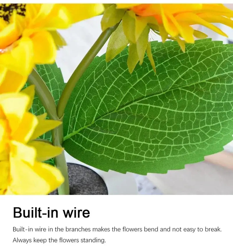 Yellow Blue LED Lamp