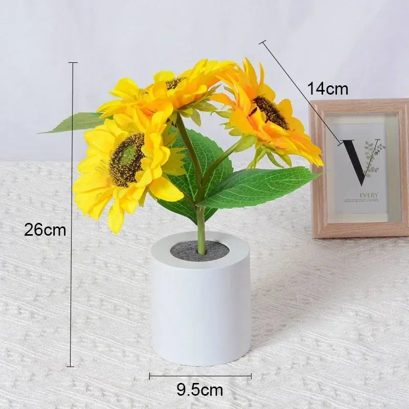 Yellow Blue LED Lamp