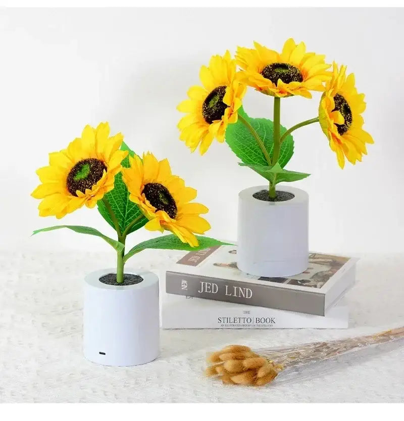 Yellow Blue LED Lamp