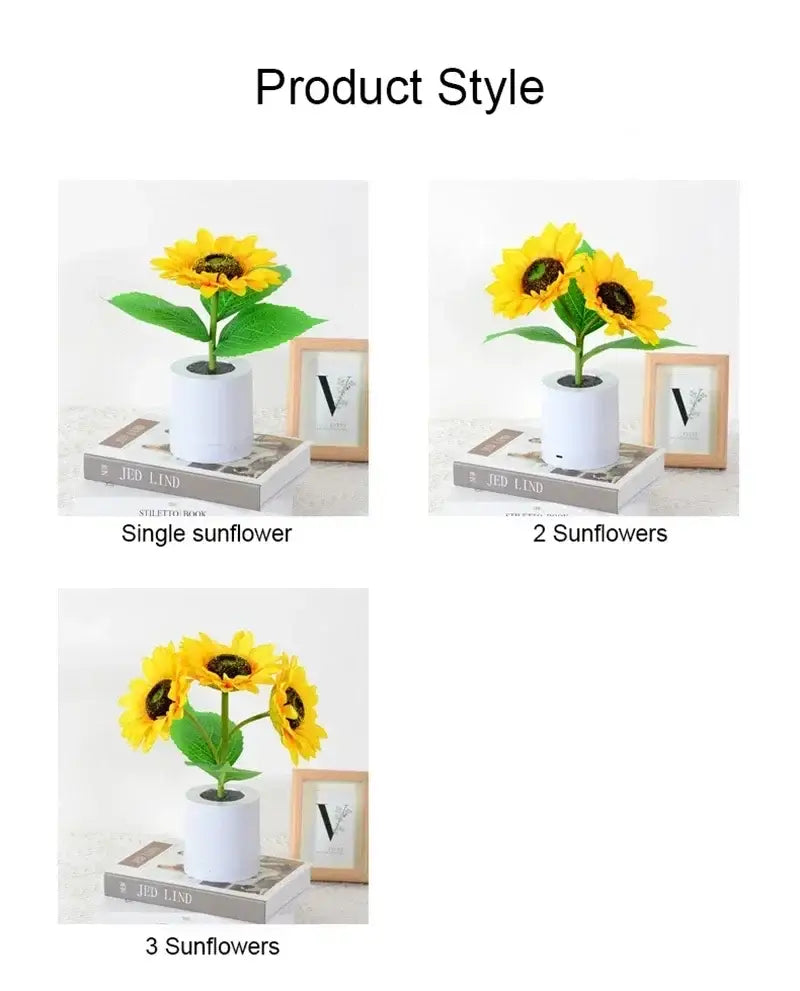 Yellow Blue LED Lamp
