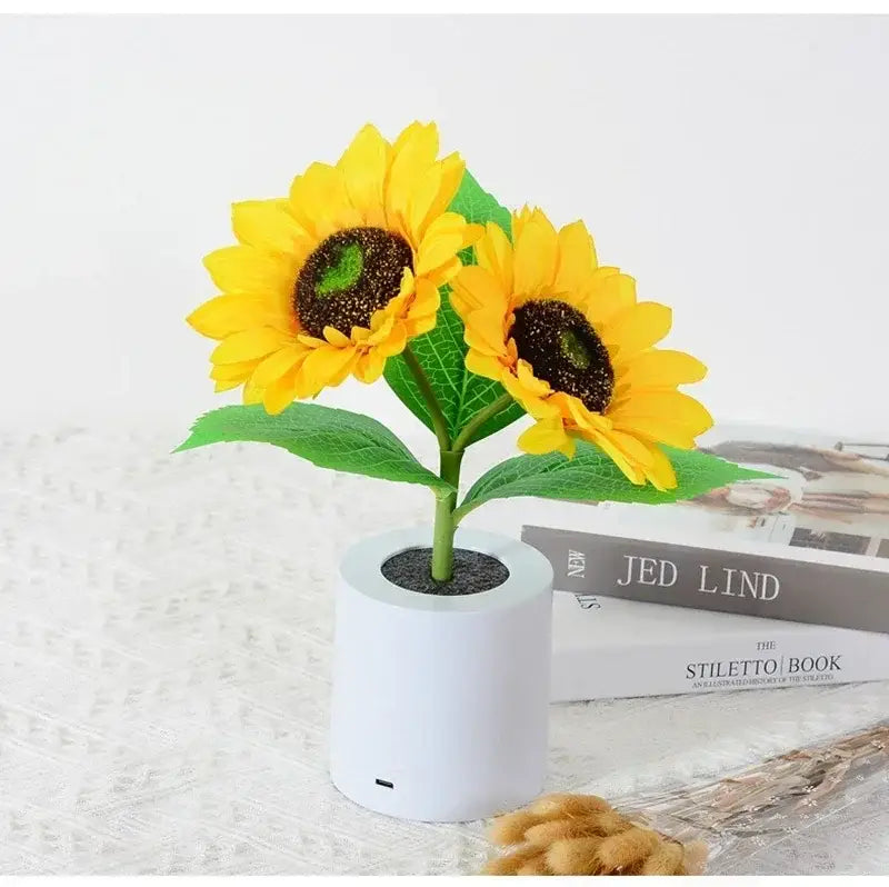 Yellow Blue LED Lamp