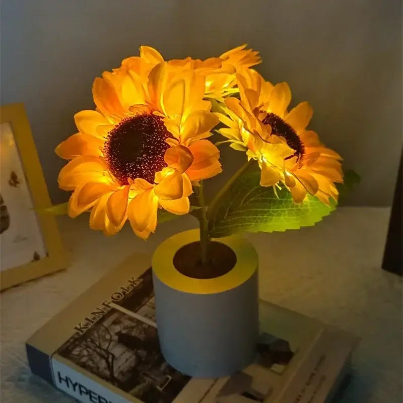 Yellow Blue LED Lamp