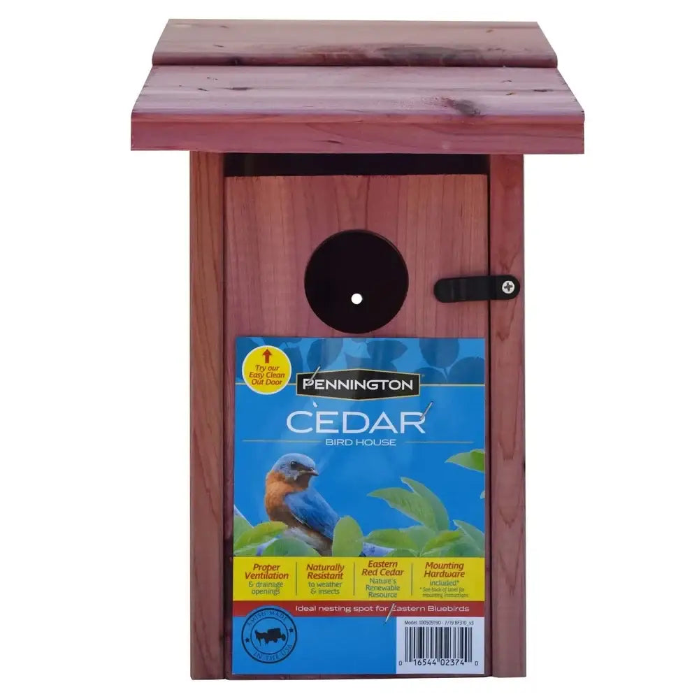 Cedar Bluebird Nesting Box