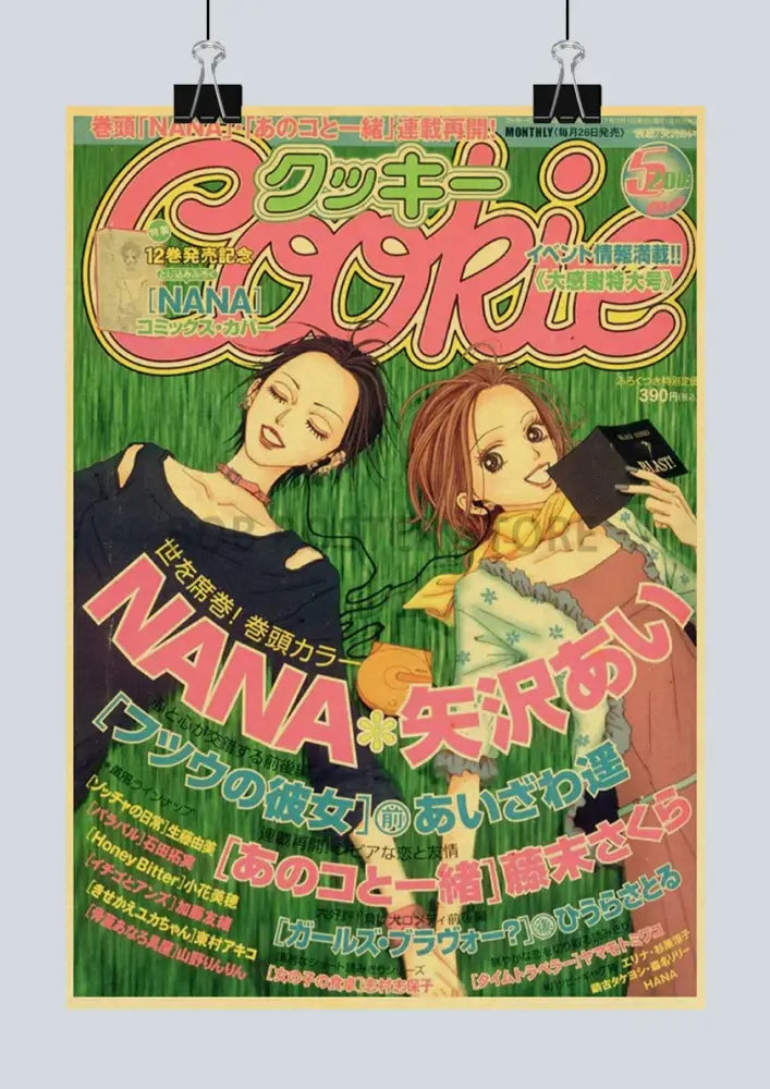 Anime Kraft Wall Poster