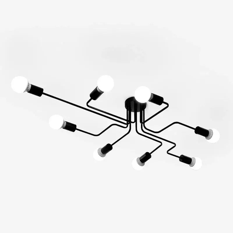 Wrought Iron Ceiling Fixture