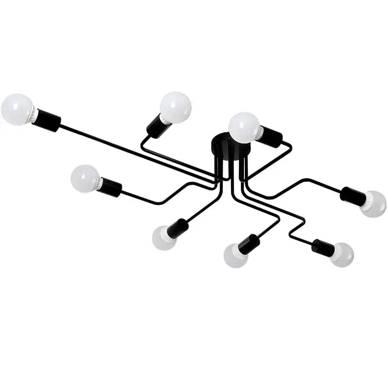 Wrought Iron Ceiling Fixture